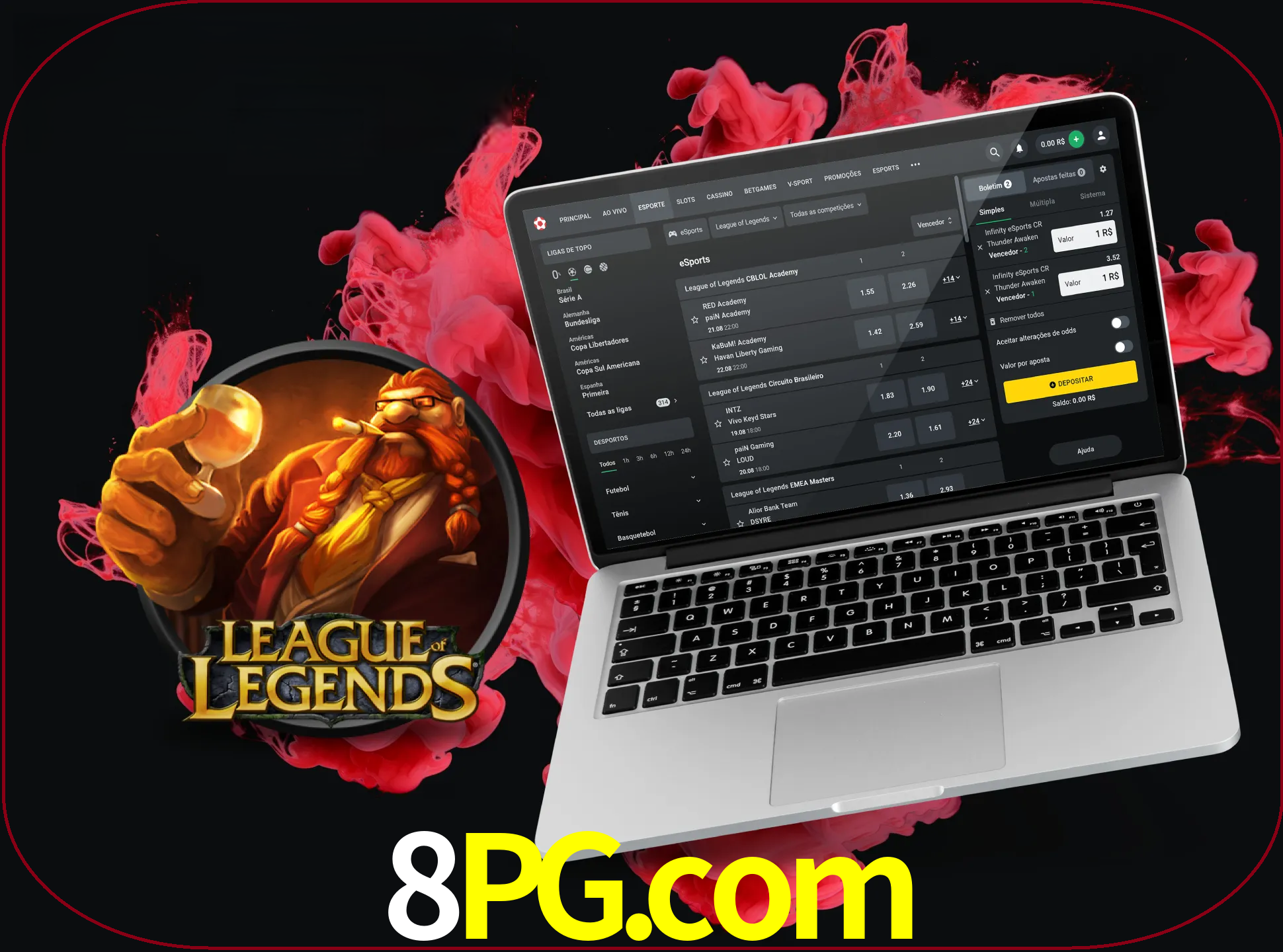 Se é um fã deste jogo, muitos torneios fantásticos que o vão surpreender estão disponíveis no 8pg.